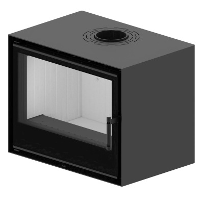 Kominek wolnostojący CF 700-4 (obudowa 4mm) Nowy kominek wolnostojący stworzony na bazie kasety kominkowej CUBO