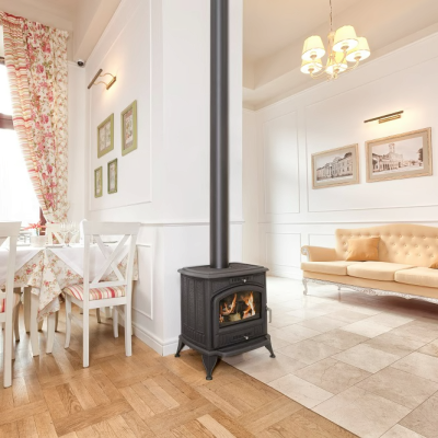 KRATKI koza z płaszczem wodnym K6 Ø 130 8 kW