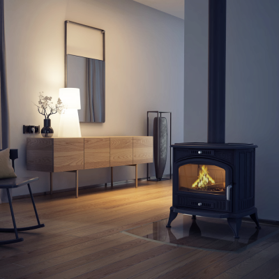 KRATKI koza z płaszczem wodnym K6 Ø 150 8 kW