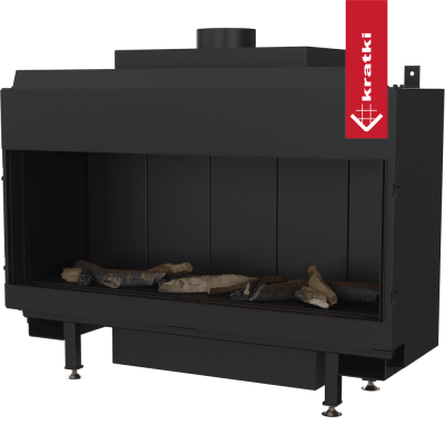 KRATKI Kominek gazowy frontowy 100/150 9,5 kW