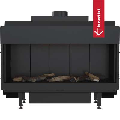 KRATKI Kominek gazowy frontowy 100/150 9,5 kW