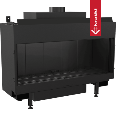 KRATKI Kominek gazowy frontowy 100/150 9,5 kW