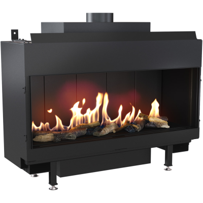 Kominek gazowy KRATKI LEO 100 frontowy propan ∅ 100/150 6,1 kW Kominek gazowy KRATKI LEO 100 frontowy propan ∅ 100/150 6,1 kW