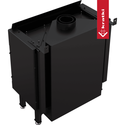 KRATKI Kominek gazowy LEO 70 frontowy propan Ø 100/150 4,8 kW