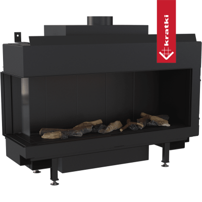KRATKI Kominek gazowy LEO 100 lewy gaz ziemny (NG) Ø 100/150 9 kW KRATKI Kominek gazowy LEO 100 lewy gaz ziemny (NG) Ø 100/150 9 kW