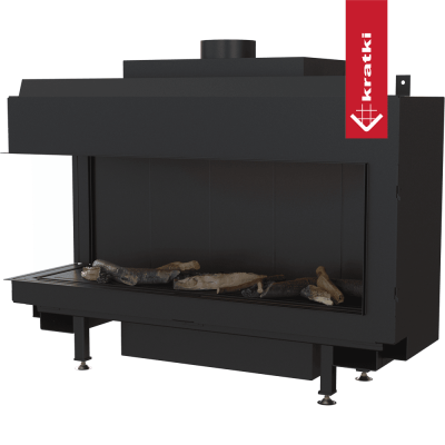 KRATKI Kominek gazowy LEO 100 lewy propan butan Ø 100/150 9,5 kW KRATKI Kominek gazowy LEO 100 lewy propan butan Ø 100/150 9,5 kW