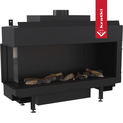 KRATKI Kominek gazowy LEO 100 lewy propan butan Ø 100/150 9,5 kW KRATKI Kominek gazowy LEO 100 lewy propan butan Ø 100/150 9,5 kW
