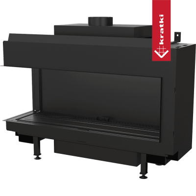 KRATKI Kominek gazowy LEO 100 lewy propan butan Ø 100/150 9,5 kW KRATKI Kominek gazowy LEO 100 lewy propan butan Ø 100/150 9,5 kW