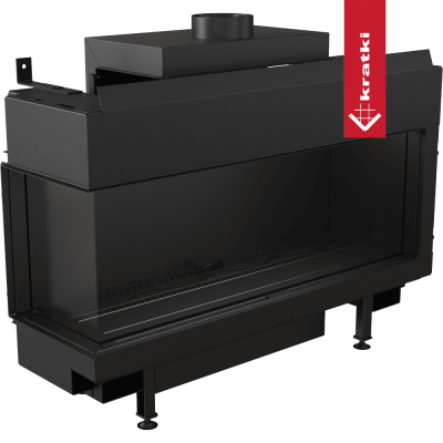 KRATKI Kominek gazowy LEO 100 lewy propan butan Ø 100/150 9,5 kW KRATKI Kominek gazowy LEO 100 lewy propan butan Ø 100/150 9,5 kW