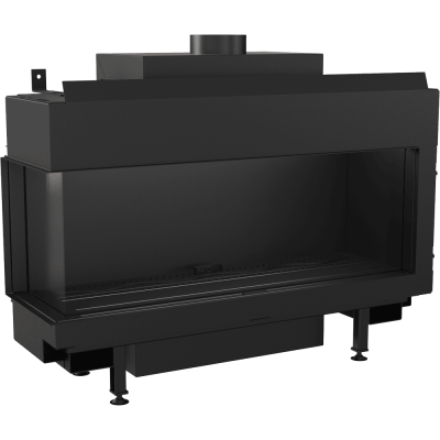 KRATKI Kominek gazowy LEO 100 lewy propan Ø 100/150 8,2 kW