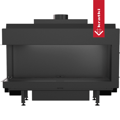 KRATKI Kominek gazowy LEO 100 lewy propan Ø 100/150 8,2 kW