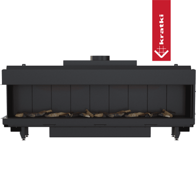 KRATKI Kominek gazowy LEO 200 lewy propan butan Ø 130/200 14 kW KRATKI Kominek gazowy LEO 200 lewy propan butan Ø 130/200 14 kW