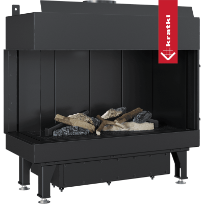 KRATKI Kominek gazowy LEO 70 lewy propan butan Ø 100/150 6,1 kW KRATKI Kominek gazowy LEO 70 lewy propan butan Ø 100/150 6,1 kW