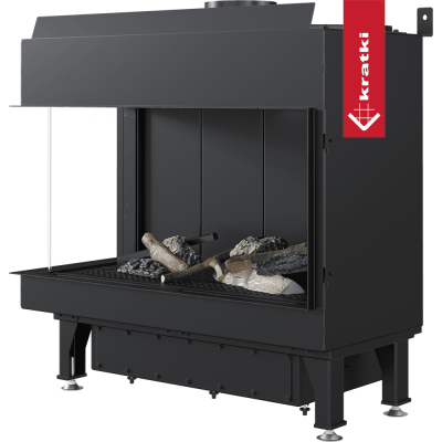KRATKI Kominek gazowy LEO 70 lewy propan butan Ø 100/150 6,1 kW KRATKI Kominek gazowy LEO 70 lewy propan butan Ø 100/150 6,1 kW