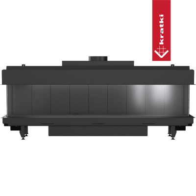KRATKI Kominek gazowy LEO 200 lewy prawy propan Ø 130/200 12,5 kW KRATKI Kominek gazowy LEO 200 lewy prawy propan Ø 130/200 12,5 kW