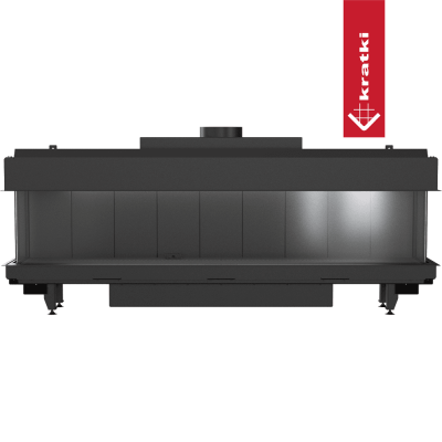 KRATKI Kominek gazowy LEO 200 lewy prawy propan Ø 130/200 12,5 kW KRATKI Kominek gazowy LEO 200 lewy prawy propan Ø 130/200 12,5 kW