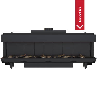 KRATKI Kominek gazowy LEO 200 lewy prawy propan Ø 130/200 12,5 kW KRATKI Kominek gazowy LEO 200 lewy prawy propan Ø 130/200 12,5 kW