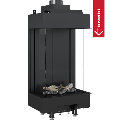 KRATKI Kominek gazowy LEO 45 / 68 lewy prawy propan butan Ø 100/150 4,1 kW KRATKI Kominek gazowy LEO 45 / 68 lewy prawy propan butan Ø 100/150 4,1 kW