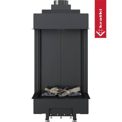 KRATKI Kominek gazowy LEO 45 / 68 lewy prawy propan Ø 100/150 3,8 kW KRATKI Kominek gazowy LEO 45 / 68 lewy prawy propan Ø 100/150 3,8 kW
