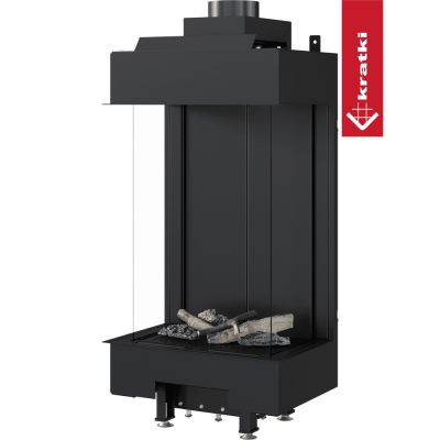 KRATKI Kominek gazowy LEO 45 / 68 lewy prawy propan Ø 100/150 3,8 kW KRATKI Kominek gazowy LEO 45 / 68 lewy prawy propan Ø 100/150 3,8 kW