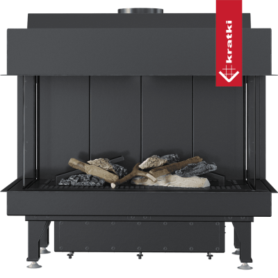 KRATKI Kominek gazowy LEO 70 lewy prawy propan butan Ø 100/150 6,1 kW KRATKI Kominek gazowy LEO 70 lewy prawy propan butan Ø 100/150 6,1 kW