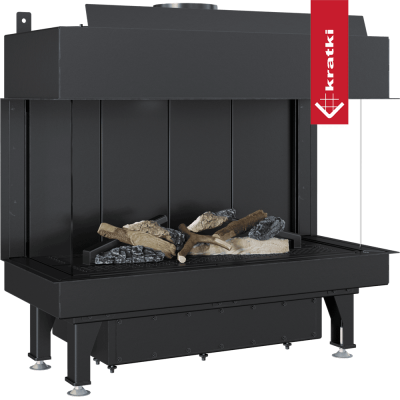 KRATKI Kominek gazowy LEO 70 lewy prawy propan Ø 100/150 4,8 kW KRATKI Kominek gazowy LEO 70 lewy prawy propan Ø 100/150 4,8 kW
