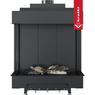 KRATKI Kominek gazowy LEO 76 / 62 lewy prawy propan Ø 100/150 5,1 kW KRATKI Kominek gazowy LEO 76 / 62 lewy prawy propan Ø 100/150 5,1 kW