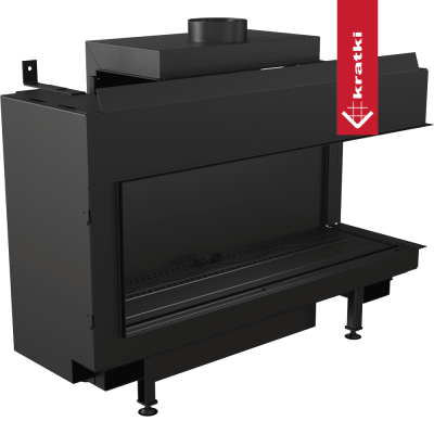 KRATKI Kominek gazowy LEO 100 prawy propan butan 9,5 kW