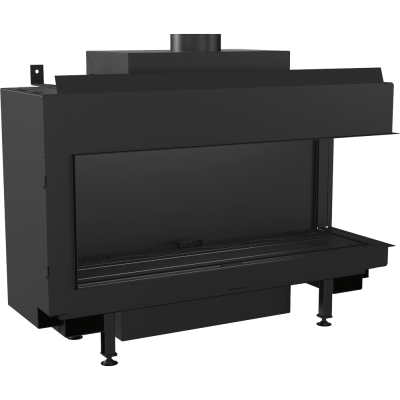 KRATKI Kominek gazowy LEO 100 prawy propan butan Ø 100/150 9,5 kW KRATKI Kominek gazowy LEO 100 prawy propan butan Ø 100/150 9,5 kW