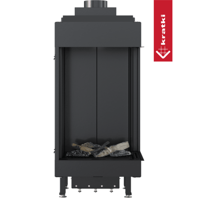 KRATKI Kominek gazowy LEO 45 / 68 prawy propan butan Ø 100/150 4,1 kW KRATKI Kominek gazowy LEO 45 / 68 prawy propan butan Ø 100/150 4,1 kW
