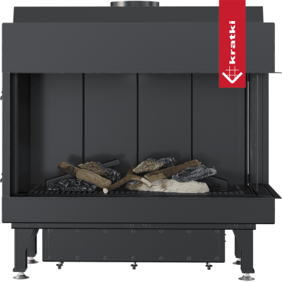 KRATKI Kominek gazowy LEO 70 prawy propan butan Ø 100/150 6,1 kW KRATKI Kominek gazowy LEO 70 prawy propan butan Ø 100/150 6,1 kW