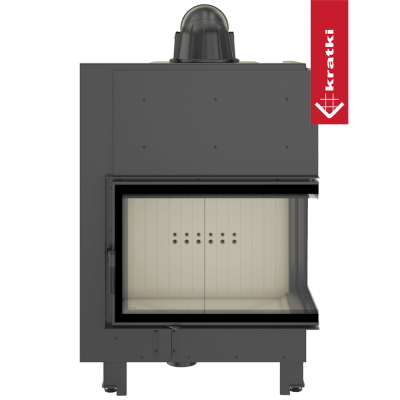 KRATKI MBA prawy BS 17 kW Ø200 Szyba gięta