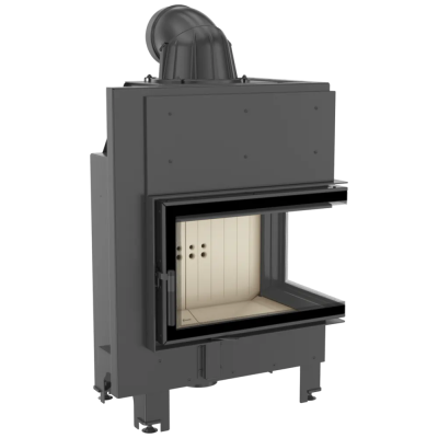 KRATKI MBM prawy BS 10 kW Ø200 Szyba gięta