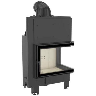 KRATKI MBZ prawy BS 13 kW Ø200 Szyba gięta