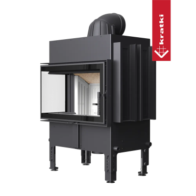 Kominek do akumulacji KRATKI NORRA lewy 9,9 kW Ø 200