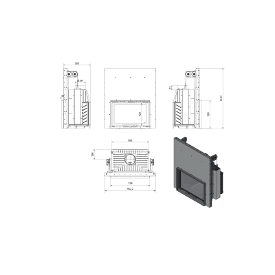 KRATKI OLIWIA 16 kW gilotyna
