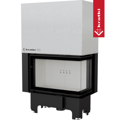 Inteligentny kominek powietrzny stalowy KRATKI VNP 810/410 14 kW Ø 200 Gilotyna MSK Inteligentny kominek powietrzny stalowy KRATKI VNP 810/410 14 kW Ø 200 Gilotyna MSK